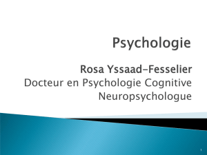 Télécharger - Psychologie Neuropsychologie et Cognition