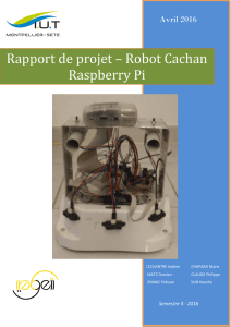 Rapport de projet – Robot Cachan