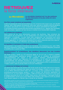 Bion®3 : Le microbiote intestinal