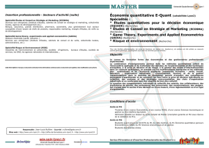 Économie quantitative E-Quant (cohabilitée Lyon2)