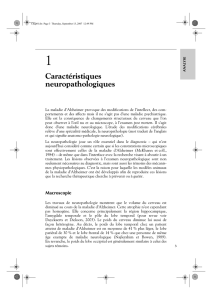 Caractéristiques neuropathologiques - iPubli