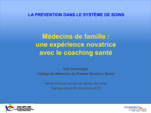 Coaching Santé