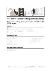 CCTP - Université Blaise Pascal