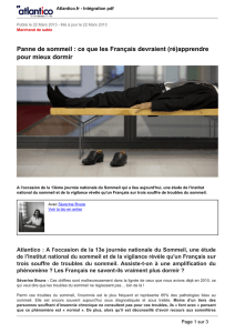 Panne de sommeil : ce que les Français devraient (ré)apprendre