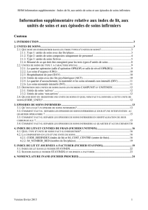 2. Unités de soins