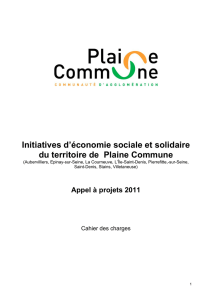 Initiatives d`économie sociale et solidaire du territoire de