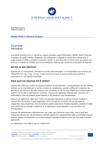 Zyprexa, INN-olanzapine - European Medicines Agency