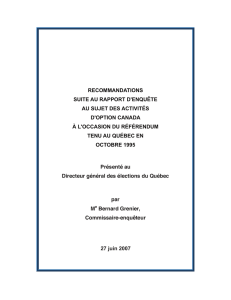 PDF : 192 Ko / 15 pages - Le Directeur général des élections du