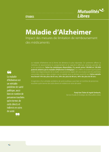 Maladie d`Alzheimer