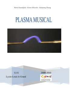 Plasma musical