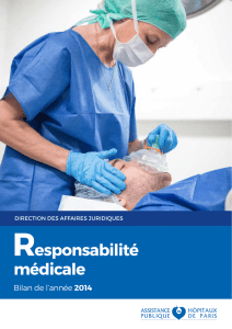 Responsabilité médicale - CME AP-HP