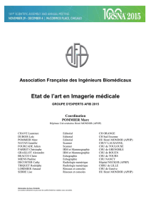 AFIB au RSNA 2015 - Société Française de Radiologie