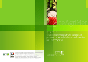 Book 2015 Études économiques fruits, légumes et pommes de terre