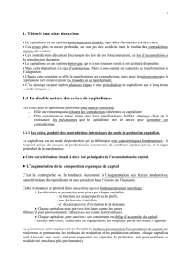 Le capitalisme est un système intrinsèquement instable