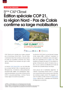 Édition spéciale COP 21, la région Nord