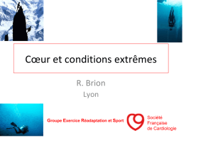 Dr Richard BRION : Présentation conditions