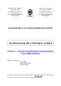 Technologie de l`optique guidée