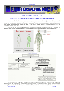 DES NEUROSCIENCES 1 - Neur-one