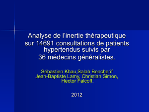 Inertie thérapeutique