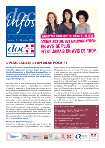plan cancer » : un bilan positif