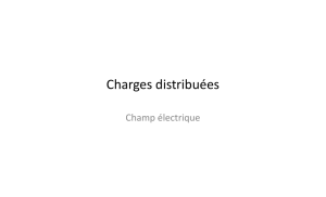 Charges distribuées