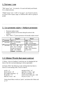 Aide-mémoire in pdf form