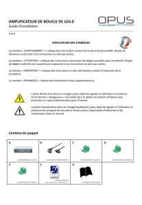 amplificateur de boucle ld3.2