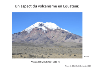 Volcanisme Equateur