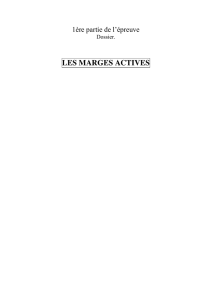 LES MARGES ACTIVES