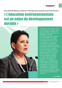 El-Djazair / Education environnementale