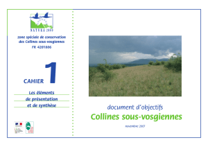 Collines sous-vosgiennes - Le réseau Natura 2000 sur le Parc