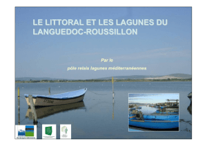 le littoral et les lagunes du languedoc-roussillon