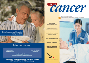 cancer de l`intestin