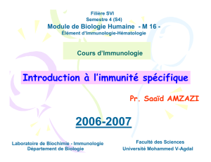 Séance 1 cours Immuno SVI-S4 0607
