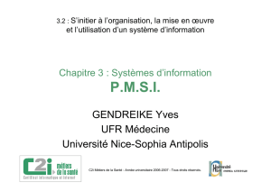 PMSI - Jalon - Université Nice Sophia Antipolis