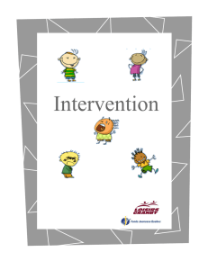 Intervention - Services Éducatifs