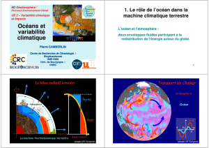 Océans et variabilité climatique