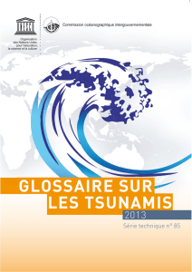 Glossaire sur les tsunamis, 2013 - UNESDOC