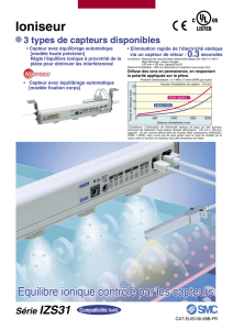 Ioniseur - SMC ETech