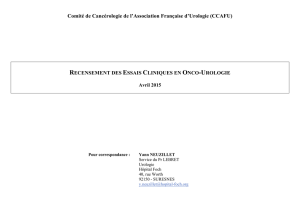 Comité de Cancérologie de l`Association Française d`Urologie
