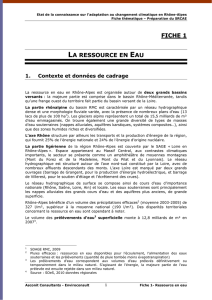 fiche Ressource en Eau