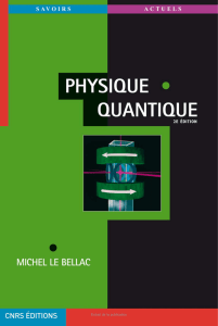 Physique quantique 2e édition