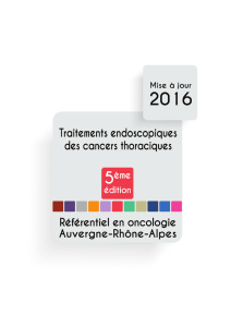 Mise à jour 2016 - Réseau Espace Santé Cancer Rhône