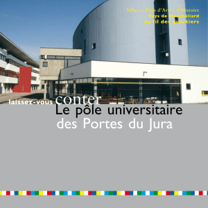 Le pôle universitaire des Portes du Jura