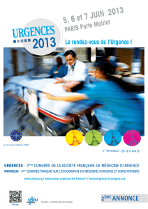 urgences 2013