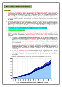 les limites de l`action de l`etat