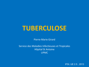 Tuberculose - IFSI