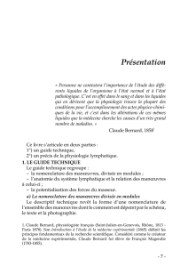 E-book : Drainage et physiologie lymphatique