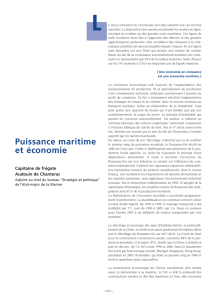 Puissance maritime et économie