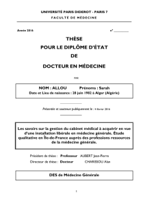 Texte de la thèse - Accueil DMG PARIS